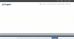Desktop Screenshot of junger-audio.com
